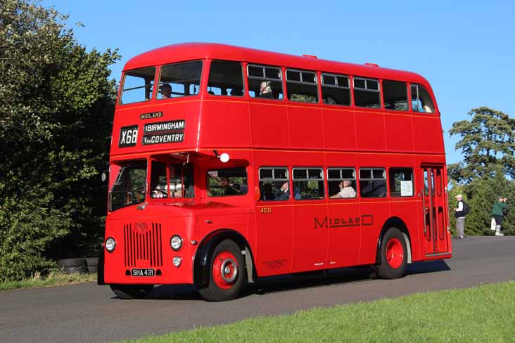 Midland Red Leyland Titan PD2 Leyland 4031